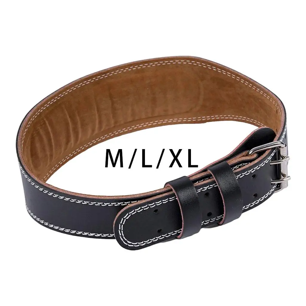 

Ремень для тяжелой атлетики-Удобная и прочная искусственная кожа-Отличная поддержка нижней части спины для приседаний, туговых подъемов, т...