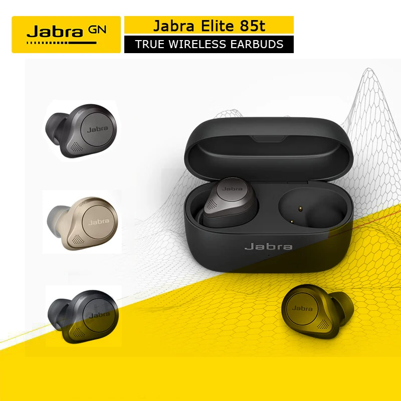 

Original Jabra Elite 85t True Wireless Bluetooth Earphone Music Game Headphones Sports Noise Reduction Headset IPX4 Waterproof