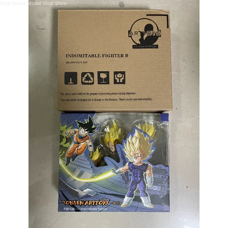 В наличии Tonsenarttoys S.H.Figuarts Dragon Ball Indomitable Fighter Majin Vegeta 02A Аниме Фигурка ПВХ Модель