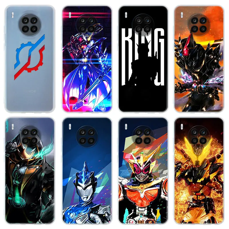 Силиконовый мягкий чехол для Honor 50 30 20 10 9 9X Lite Pro 10i 9a 8a 8X X8 Kamen Rider Dragon Knight |