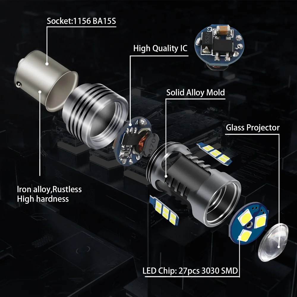 1156 лампа заднего хода для BMW Z8 Roadster E52 2000 2001 2002