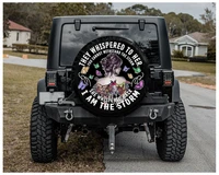 they whispered to her im the storm tire cover car covers gifts for her car accessories spare tire cover mothers day gift