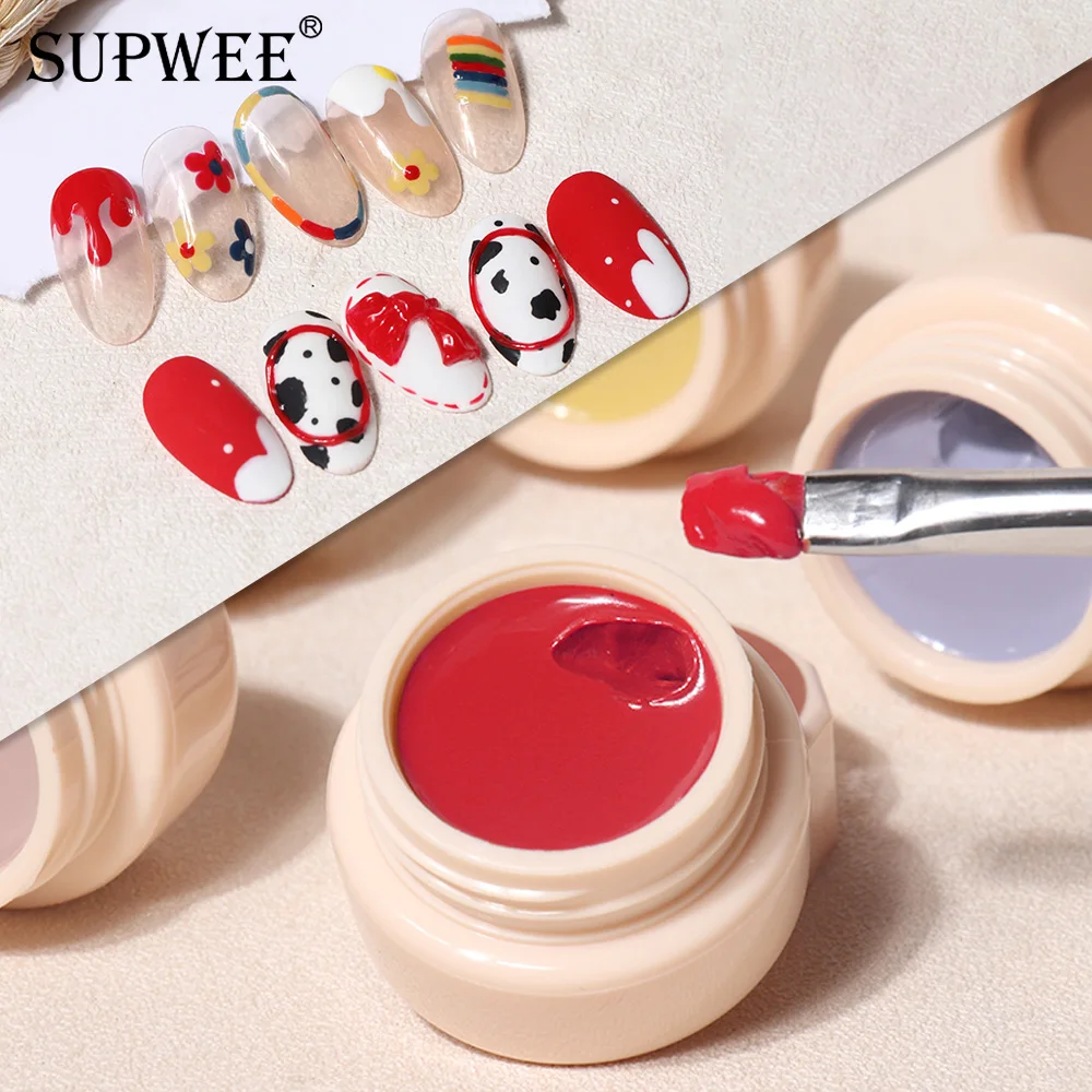 

Гель-лак для ногтей SUPWEE полуперманентный, 48 цветов, 5 мл