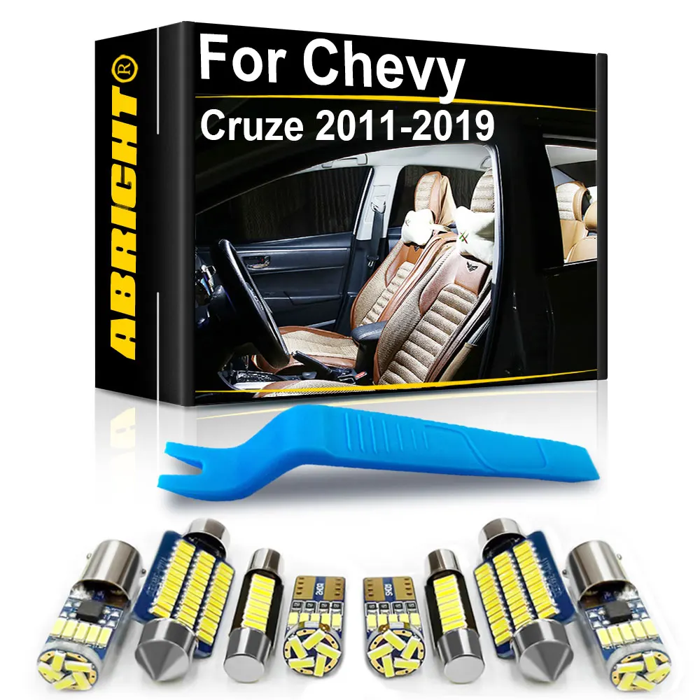 

Car LED Interior Light Canbus For Chevrolet Chevy Cruze 2011 2012 2013 2014 2015 2016 2017 2018 2019 Indoor Lamp Accessories