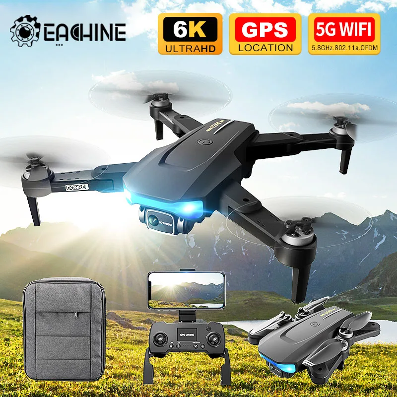 

Дрон LSRC LS38, камера HD 6K, WIFI Eachine, GPS, 4 канала