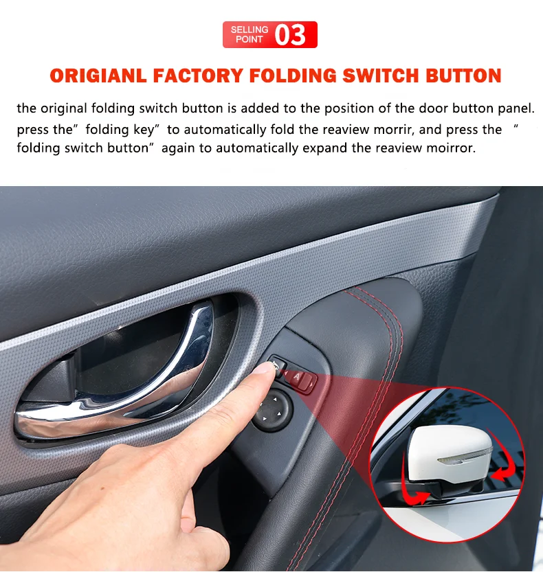 Для Toyota Wildlander 2022 Авто Интеллектуальный автомобиль электрический боковой зеркала