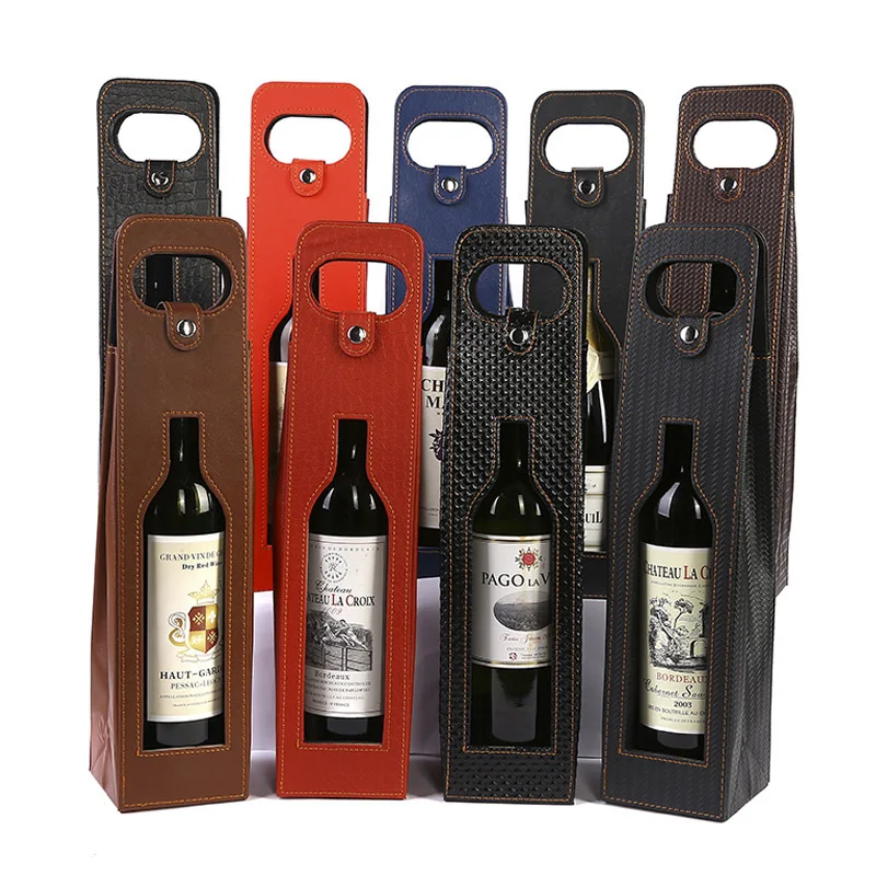 Handbag Classic Reusable Portable Wine Bottle Packaging Gift Bag Commercial Home Party Wine Package