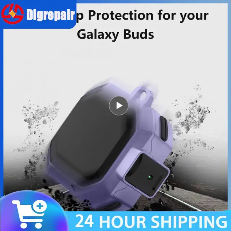 

Switch Buckle Full Body Protector Headset Accessories Safety Locking Armor Cover For Samsung Galaxy Buds Live/ /2 Matte Cover