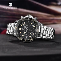 pagani design 2022 top brand mens watches stainless steel quartz chronograph sapphire glass sport watch men 10bar reloj hombre