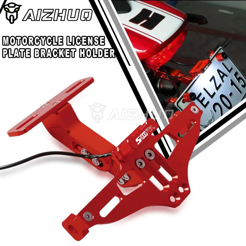 

Для BMW S1000RR 2012-2020 мотоциклетный задний аккуратный крыло Устранитель номерного знака Рамка держателя S 1000 RR 2019 2018 S1000 1000RR