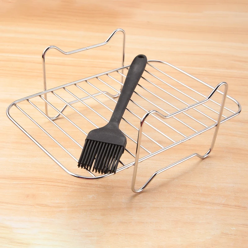 Полка для фритюрницы с двойной корзиной аксессуары Совместимость Ninja Foodi DZ201/401