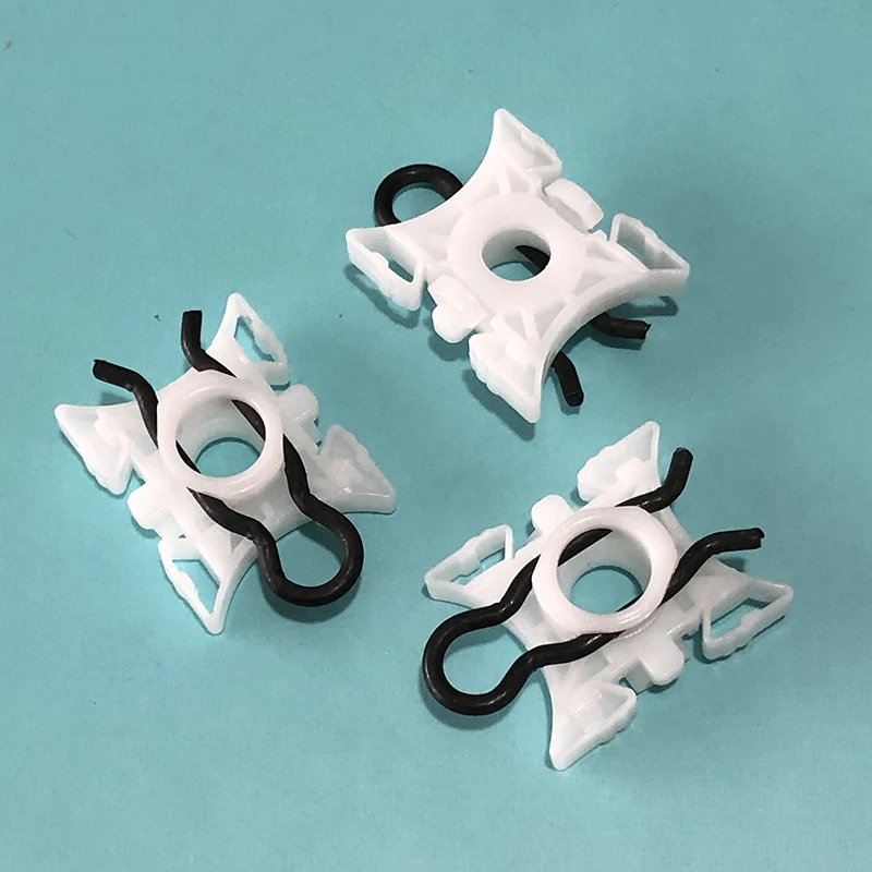 

10 шт. автомобильный регулятор переднего стекла для BMW E32 E34 E36 Volvo Xc60 S60 S40 S80 Xc90 дверной стеклоподъемник зажимы рельсовые раздвижные крепления