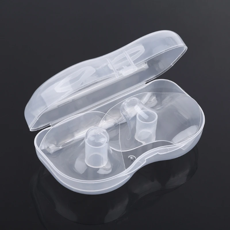 

Breastfeeding Nipple Contact Nipple Protector with Protect Box for Nursing with Storage for Case BPA Fre