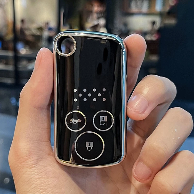 

Оболочка Fob для Honda Fit Jazz шаттл GP2 Spada StepWgn RG1 Освобожденный Спайк Ge6 2/3 кнопки ТПУ автомобильный пульт дистанционного управления