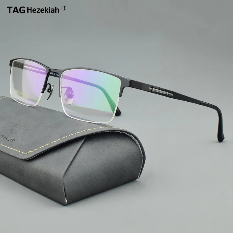 Титановая оправа для очков TAG Hezekiah мужские ретро квадратные очки близорукости