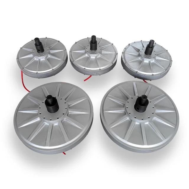 500 Вт 350 об/мин низкоскоростной без сердечника для ветряной турбины PMG внешний