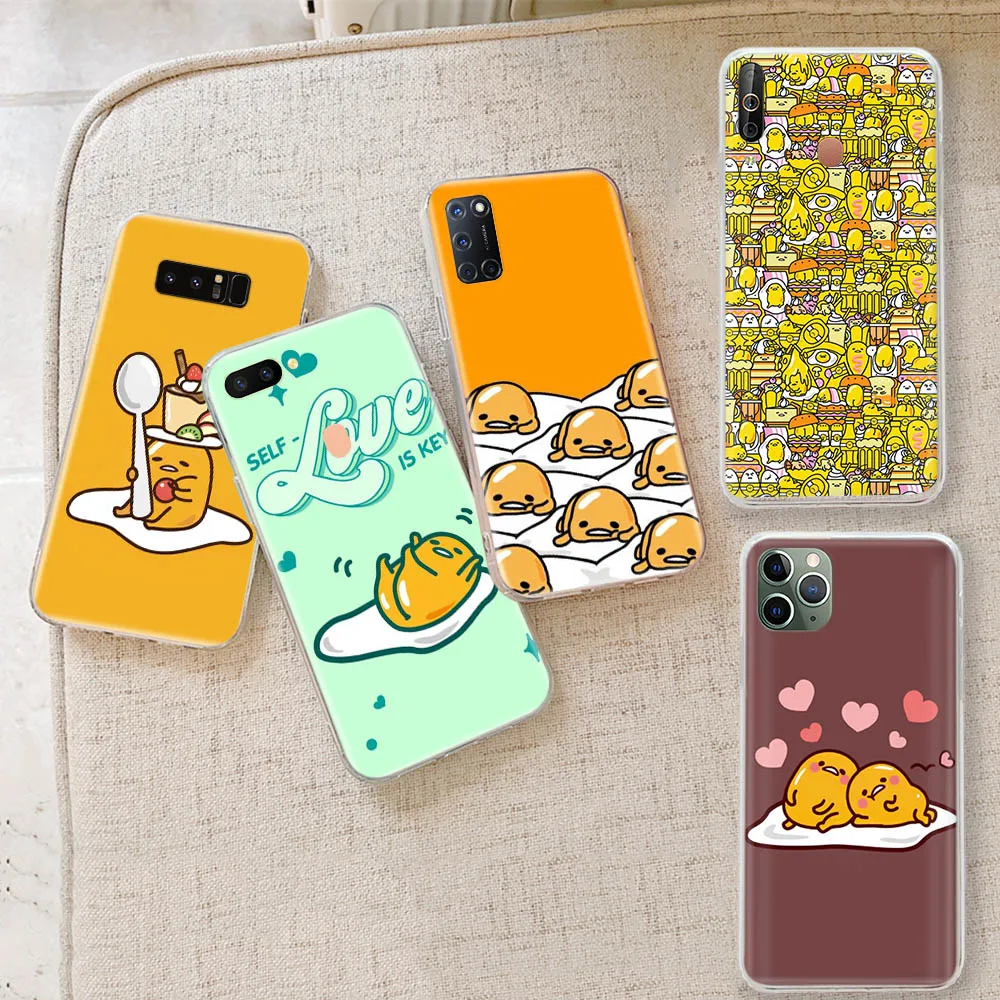 B-8 Gudetama TPU чехол для Tecno Camon 15 16 17 18 19 Pro Premier 17P 18i 18T 18P POP 4 5 LTE 3 Pova 2 Neo