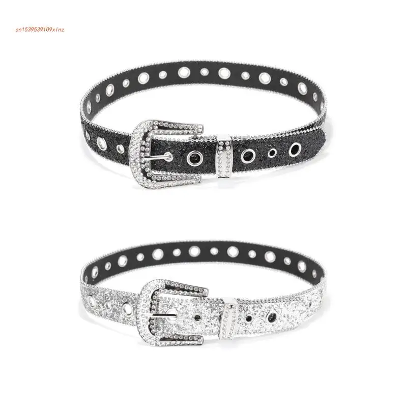 

Ковбойский ремень с пряжкой с блестками для взрослых