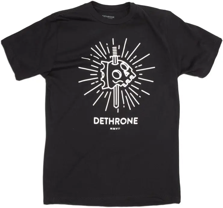DETHRONE - Футболка Knife Skull Мужская