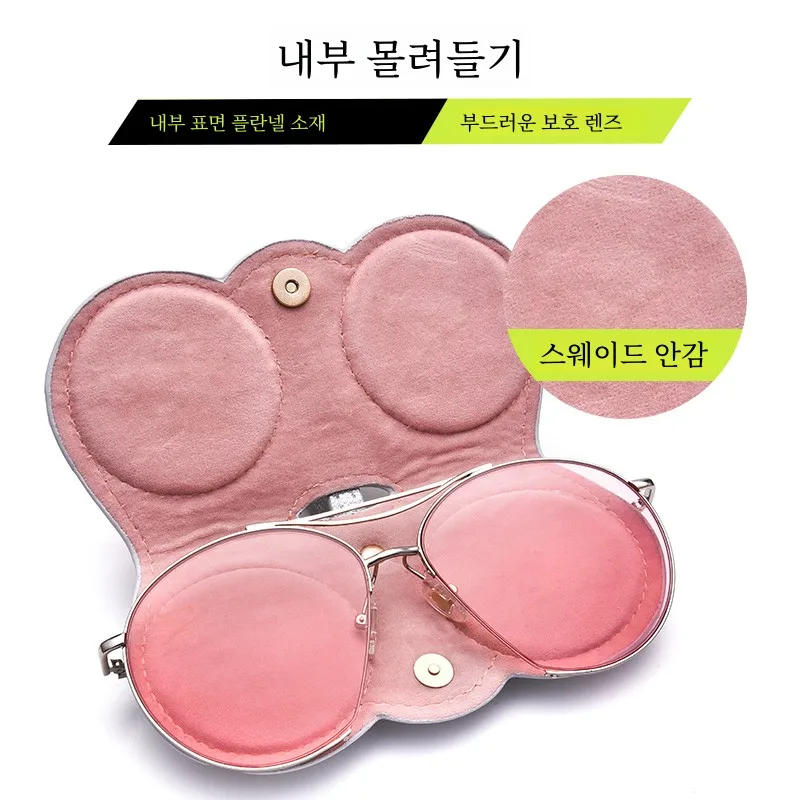 Сумка для очков портативная сумка солнцезащитных с защитой от давления хранения