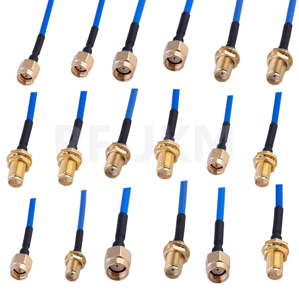 

SMA Male To SMA Male Connector RF Coaxial Cable RG405 086 50ohm Cable High Frequency Test Cable
