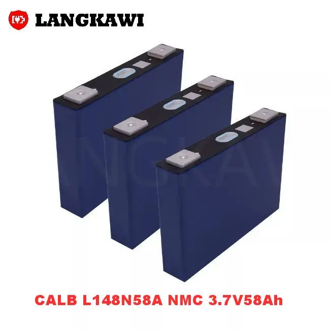 

Аккумуляторные элементы CALB NMC 3.7V58Ah L148N58A, литий-ионные аккумуляторные батареи большой емкости для освещения солнечной энергией, электромоби...