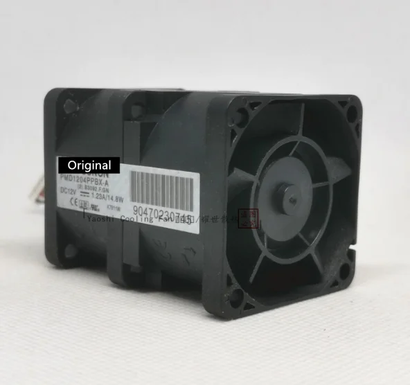 Оригинальный, 100% рабочий, 4056 высокоскоростной вентилятор, охлаждающий вентилятор сервера 12 В а 40*40*56 мм