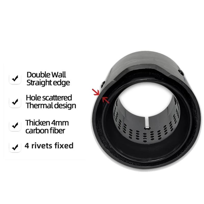 1 шт. насадка для выхлопной трубы задняя выхлопная труба BMW M2 M3 M4 M135I M235I M140I M240I