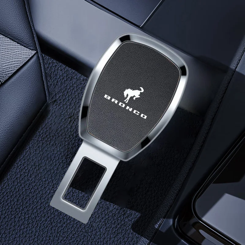 

Автомобильный ремень безопасности, пряжка, зажим для автомобильного ремня безопасности, зажим для Ford Bronco Racing Mustang Kuga Fiesta Fusion Mondeo, аксессуары