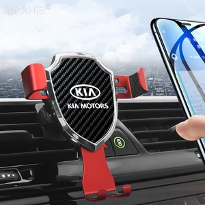 Gravity Car Phone Holder Air Vent Stand GPS Support For KIA K3 K5 EV6 Soul Seltos Sportage RIO Sorento Ceed Niro Stonic Picanto