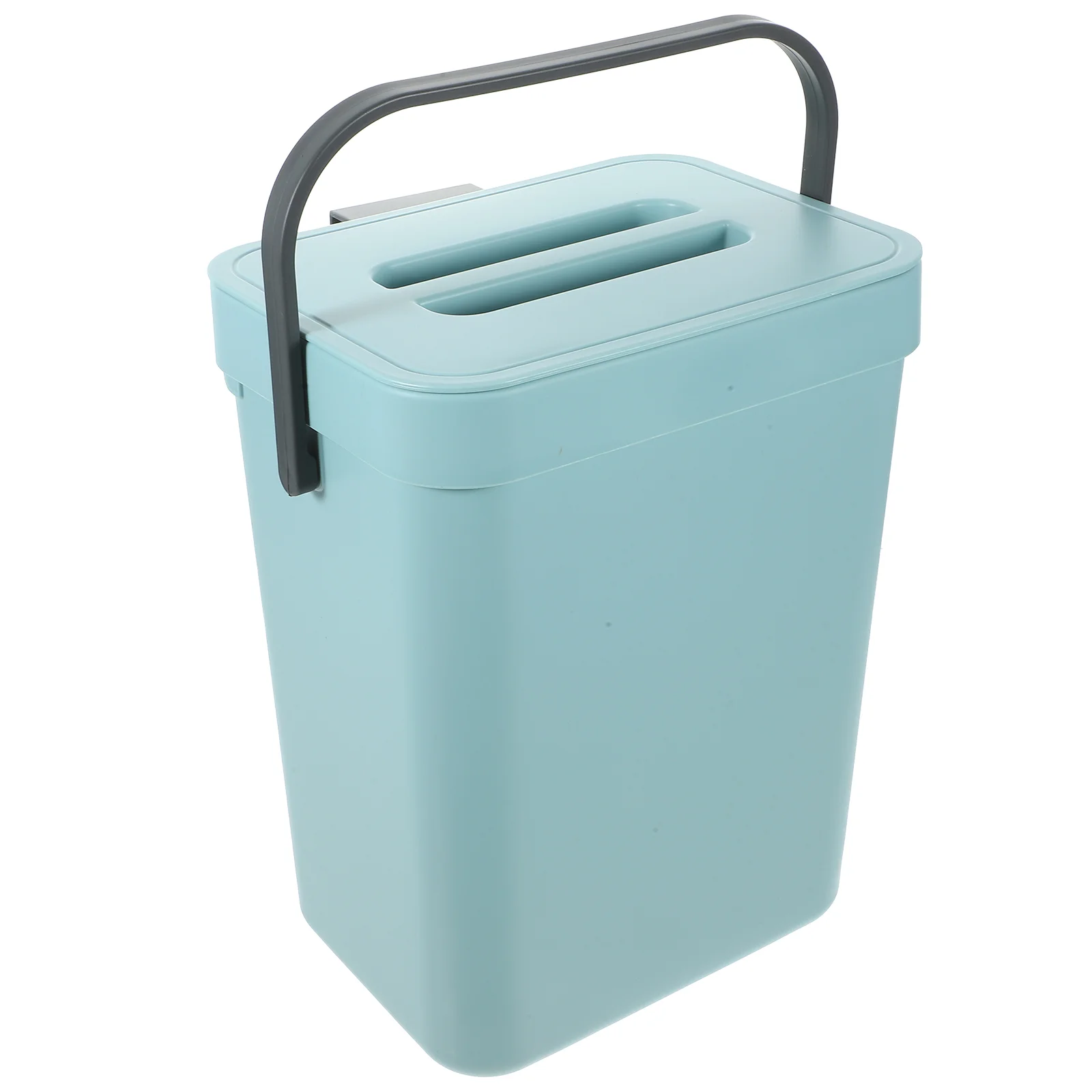 Кухонный подвесной мусорный бак под столом переработка с крышкой дверное