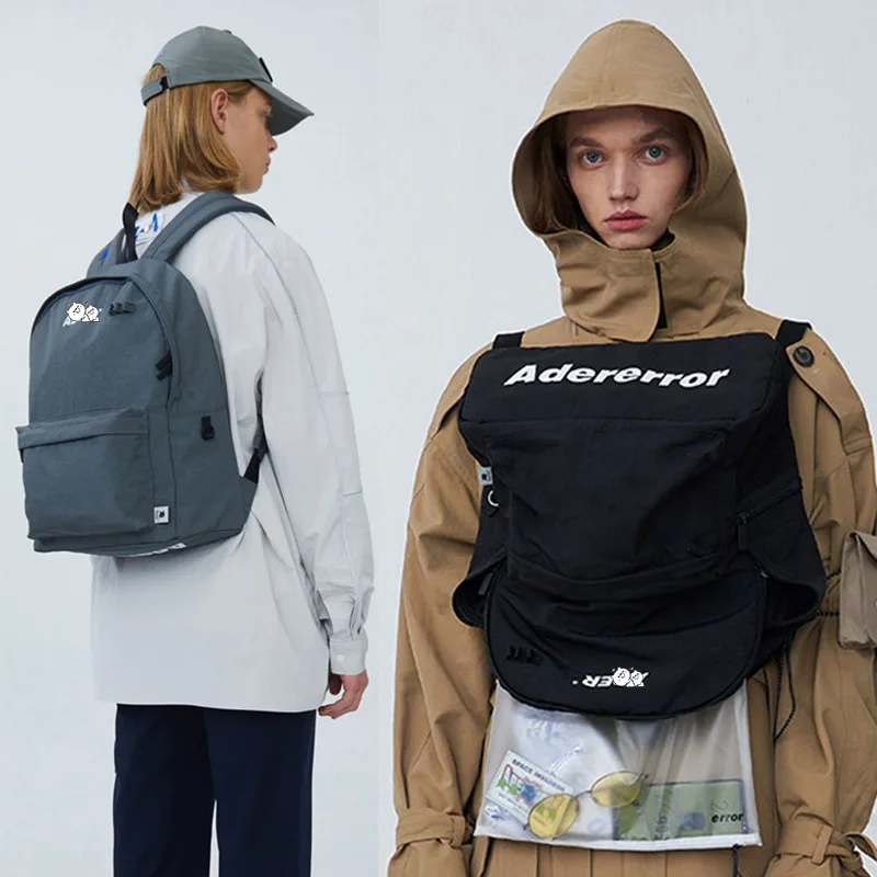 

Unisex High Quality Backpack ADER Zipper Fashion Large Capacity Knapsack Men and Women Couple Travel Bag Computer Bag