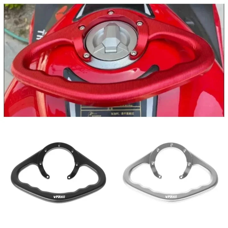 Фото Для Honda VFR800 VFR 800 VFR800/F всех годов выпуска, универсальные пассажирские ручки для мотоцикла, ручка для захвата на баке, подлокотник. №2