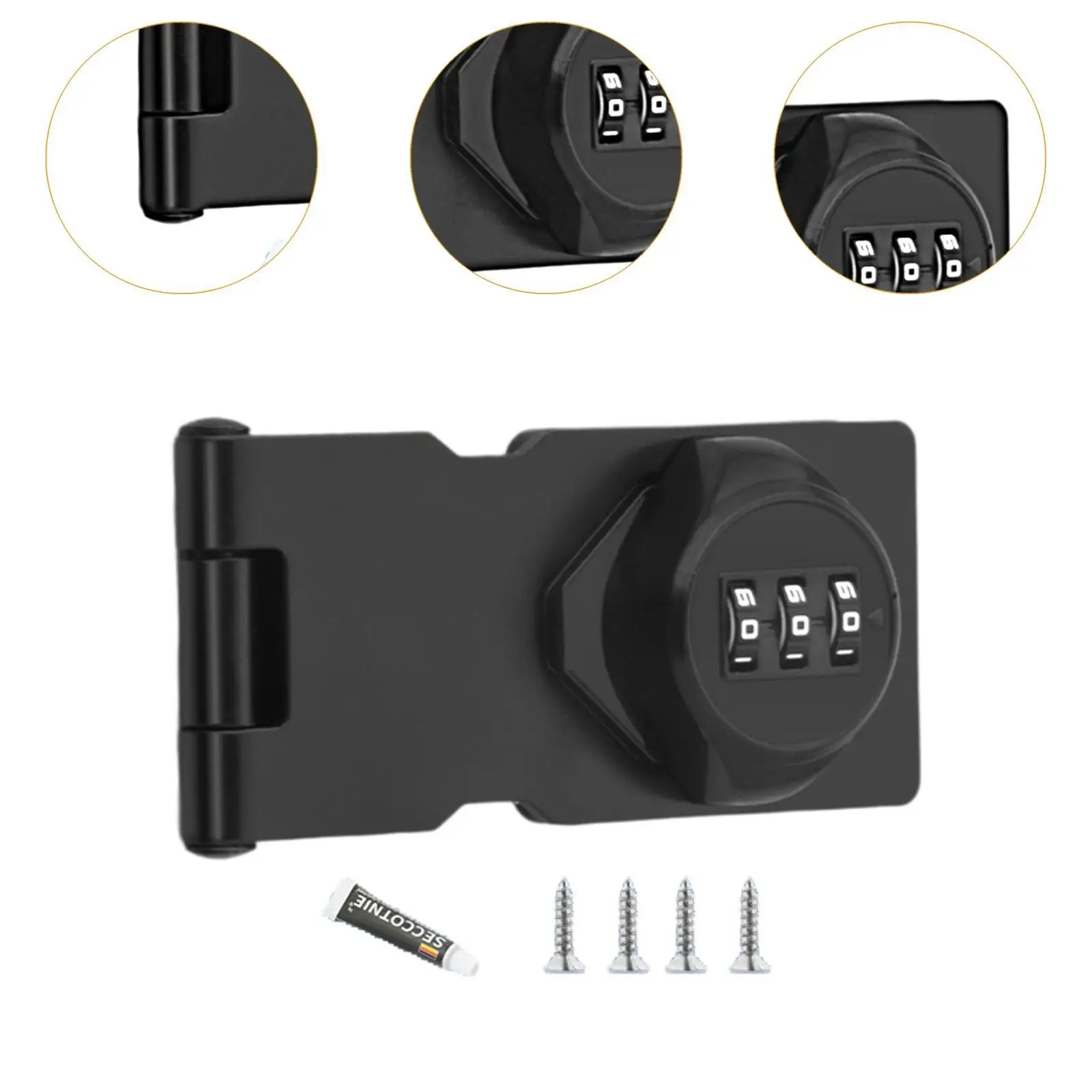 Механический замок с паролем замки для шкафа комбинацией 3-значного замка