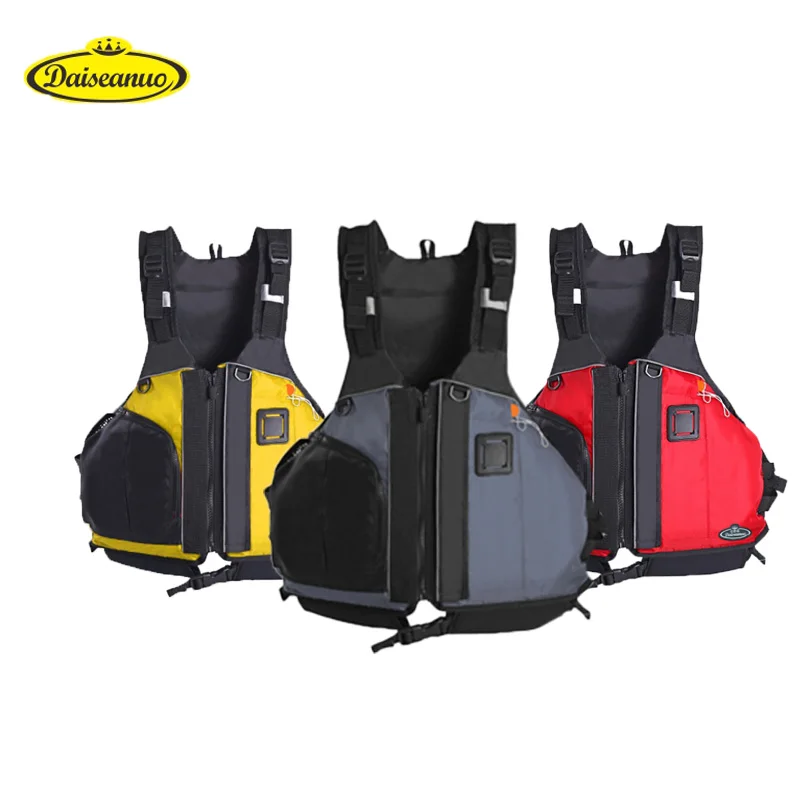 Child Adult Life Vest Kids Buoyancy Aids Pfd Men Kayak Zippe
