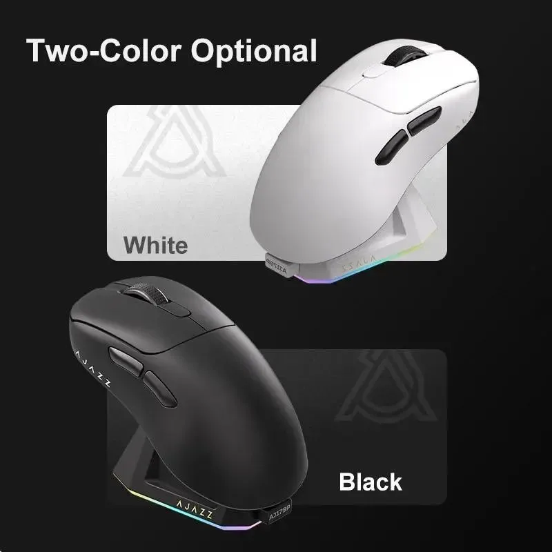 AJAZZ AJ179 PRO PAW3395 Беспроводная игровая мышь 2,4GпроводнаяBT Легкая эргономичная с магнитной зарядной базой для киберспортивного геймера (art.: 3920cf8cee85d) - 3920cf8cee85d