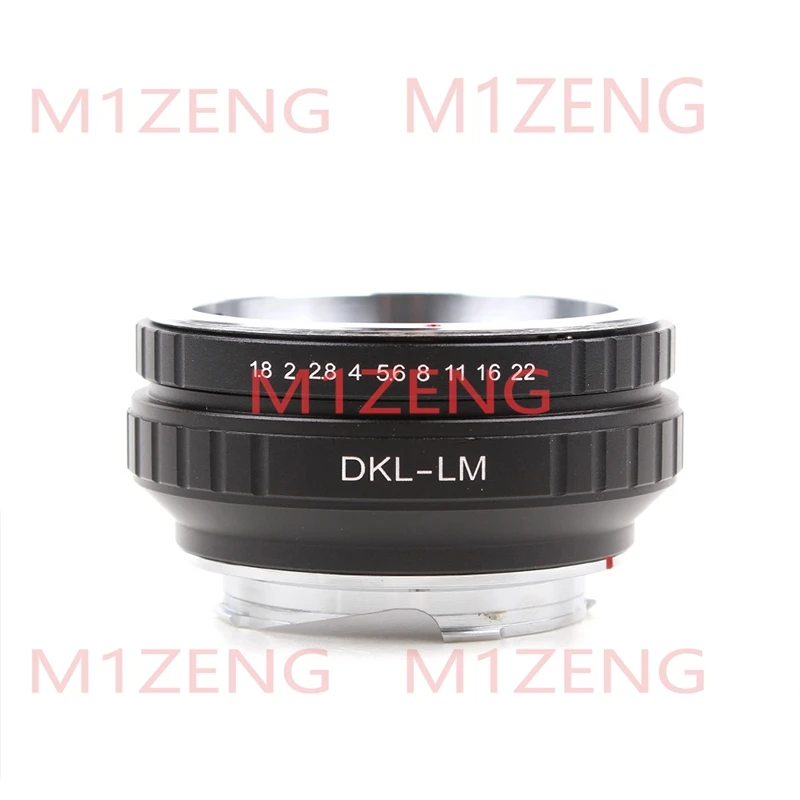 Фото Переходное кольцо DKL-LM Voigtlander Retina DKL для объектива с креплением DKL на объектив Leica M L/M M9 M8 M7 M6 M5 m3 m2 M-P TECHART LM-EA7 №1