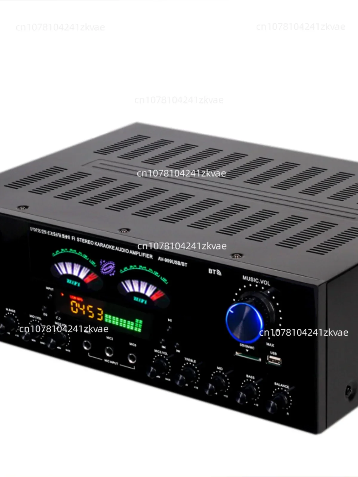 5-канальный усилитель мощности для дома высокомощный профессиональный караоке с