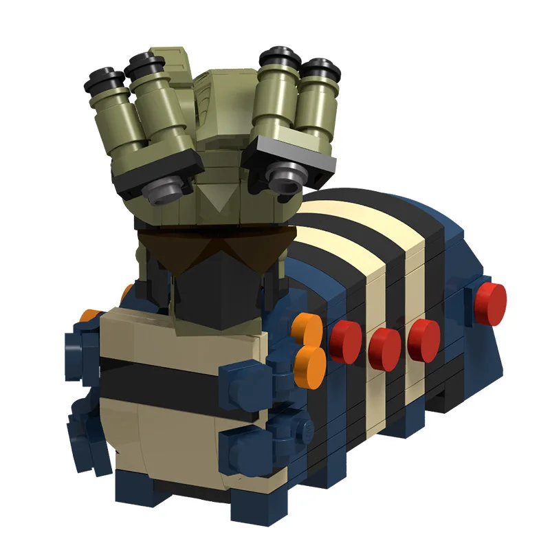 Фото Конструктор MOC Crazy Worm: Тактический Оператор-Штурмовик (Сборная Модель) – Идеальный Подарок для Фанатов Delta №3