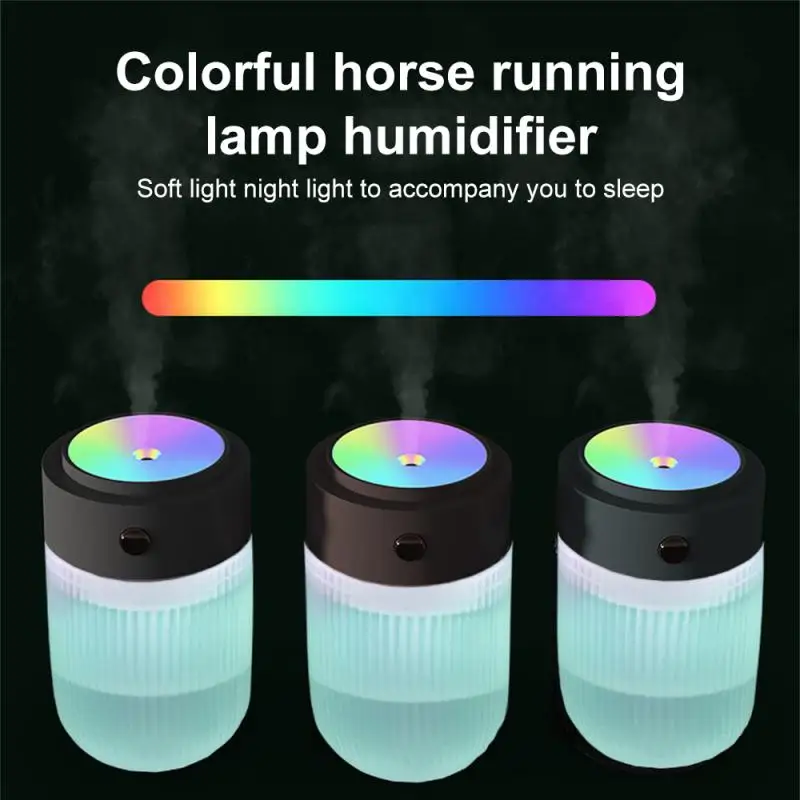 

Portable Water Drop Humidifier USB Desktop Indoor Air Atomization Humidifier Household Mute Mini Spray Humidifier With LED Lamp