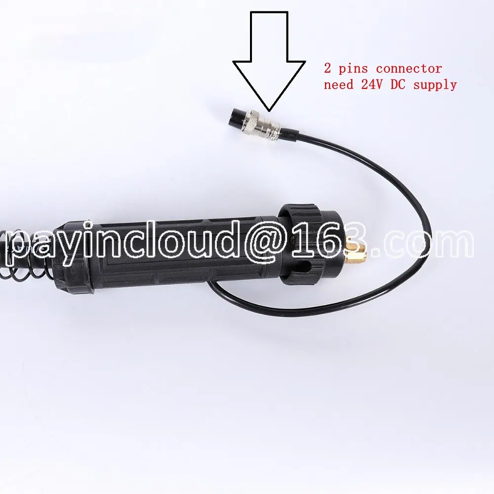 Алюминиевая сварочная машина 10 фт (3 м) или 16 фт (5 м) с использованием горелки MIG MAG, короткой трубки и пистолета NBC-200 NBC200 200A 24V DC Motor on.