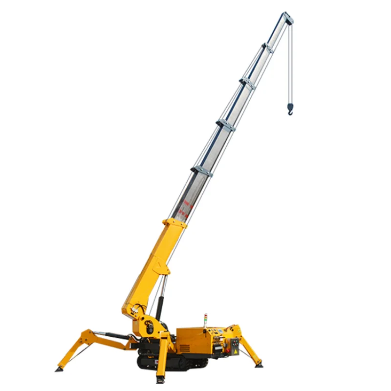 Китай Unic Spider Crane 1T 3T 5T Подъемная машина Строительный гусеничный тип Мини-паук