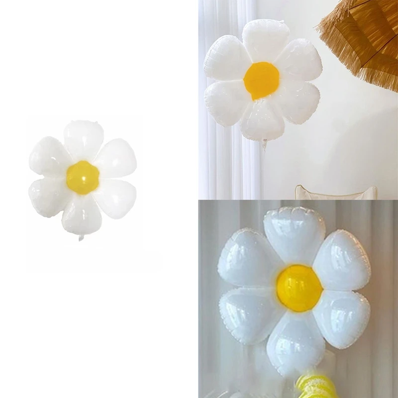 

10 шт. воздушные шары в виде маргариток, Подсолнухи, гавайский темативечерние декор для вечеринки в честь Дня Рождения, вечеринки, свадьбы