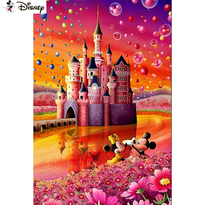 

Алмазная картина «мультяшный Микки и Минни», 5D