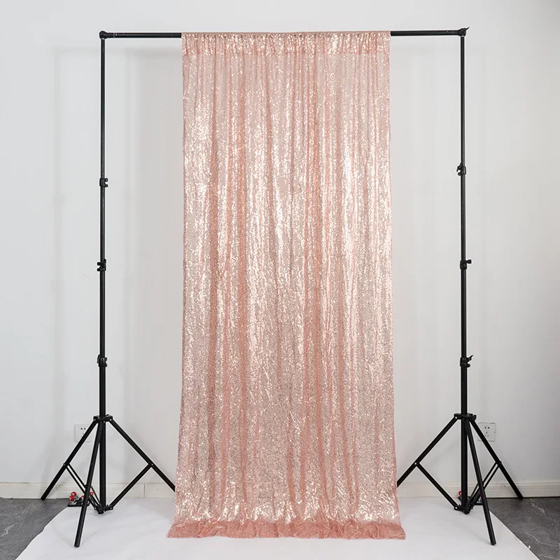 

Sequin Wedding Photo Booth Backdrop Photography Background Party Birthday Baby Shower Glitter Curtain for Women Girls Party DIY