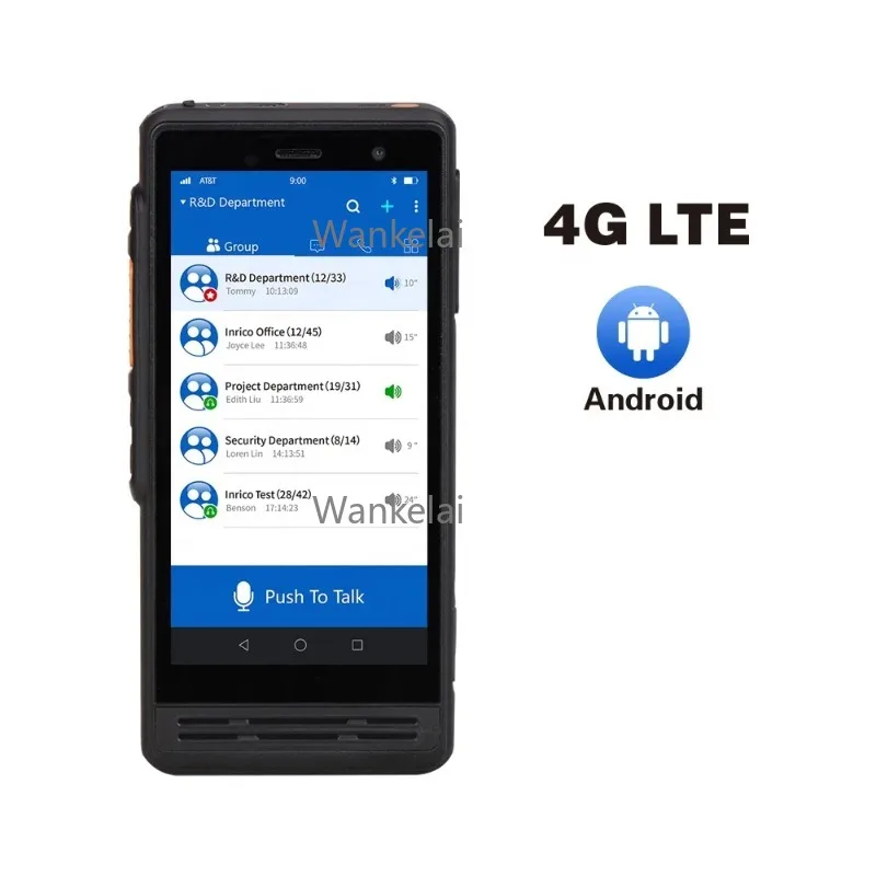 Фото Рация CAMORO Zello 4G POC S300 Global Android 8.1 с двумя SIM-картами, смарт-радио, двухсторонняя связь №2