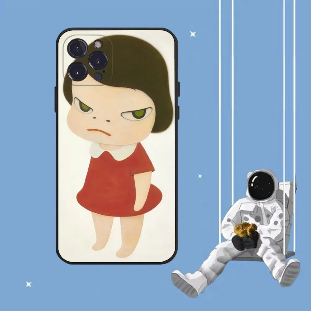 Yoshitomo Nara чехол для телефона iPhone 14 11 12 13 Mini Pro XS Max 6 7 8 Plus X XR SE 2020