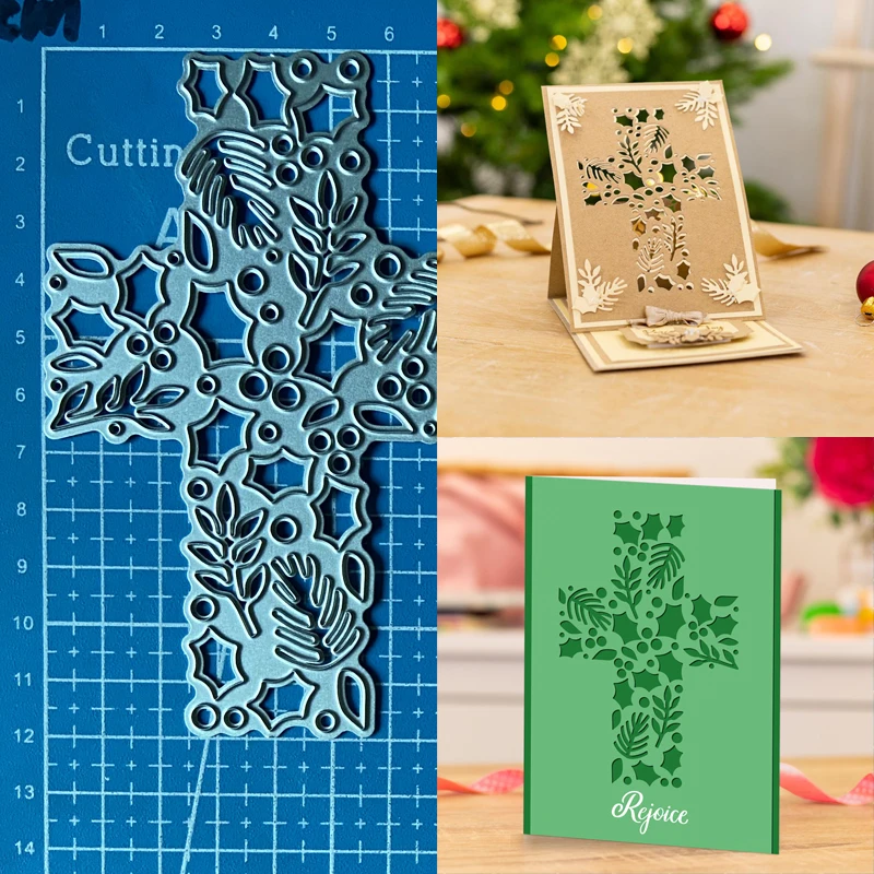 

Металлические штампы счастливая богиня листва крест Сделай Сам Скрапбукинг Фотоальбом декоративное тиснение бумажные карты ремесла