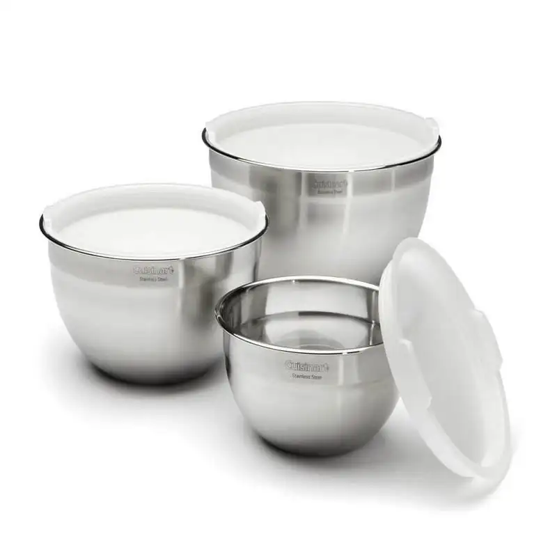 

Stainless Steel Mixing Bowls with Lids