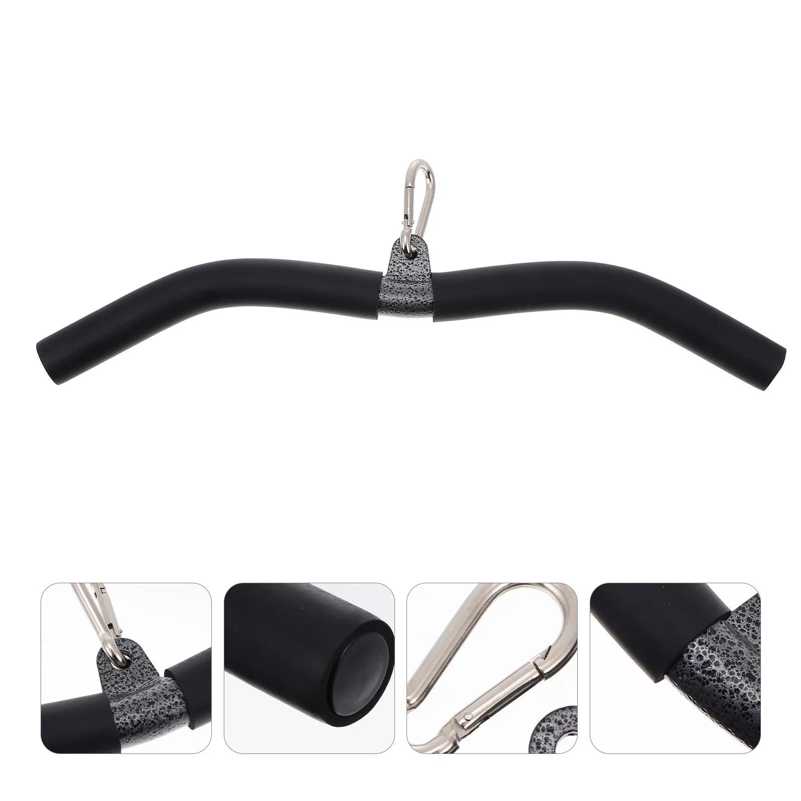 

1 set Steel Fitness Bar Arm Biceps Triceps Muscle Trainer Exercising Bar